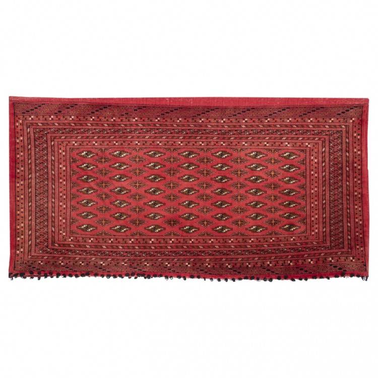 Tapis persan Turcomano fait main Réf ID 130357 - 150 × 70