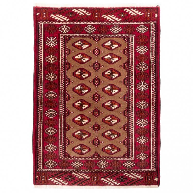 Tapis persan Turcomano fait main Réf ID 130364 - 80 × 110