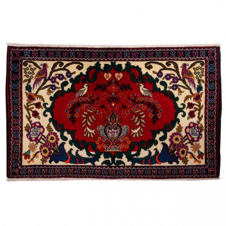 Tapis persan Bakhtiari fait main Réf ID 130383 - 100 × 60