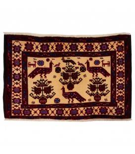 Tapis persan Baluchi fait main Réf ID 130385 - 82 × 63