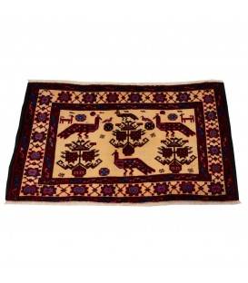 Tapis persan Baluchi fait main Réf ID 130385 - 82 × 63