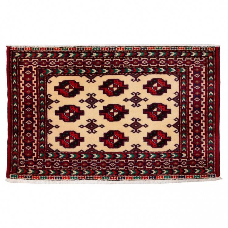 Handgeknüpfter Turkmenen Teppich. Ziffer 130388