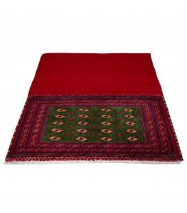 Tapis persan Turcomano fait main Réf ID 130389 - 124 × 60