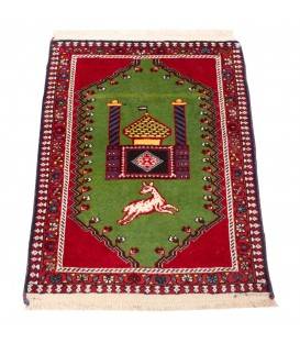 Tapis persan Ali Abad fait main Réf ID 130397 - 50 × 70