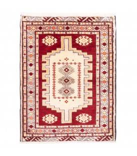 Tapis persan Turcomano fait main Réf ID 130406 - 67 × 90