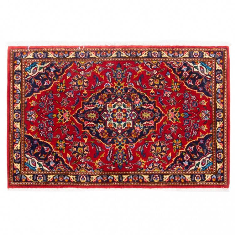 Tapis persan Kashan fait main Réf ID 130407 - 103 × 65