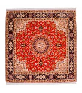 Tapis persan Tabriz fait main Réf ID 174720 - 200 × 204