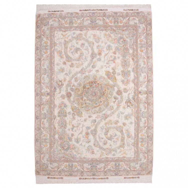 Tapis persan Tabriz fait main Réf ID 174721 - 150 × 211