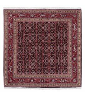 Tapis persan Tabriz fait main Réf ID 174728 - 152 × 153