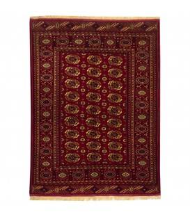 Tapis persan Turcomano fait main Réf ID 174729 - 145 × 192