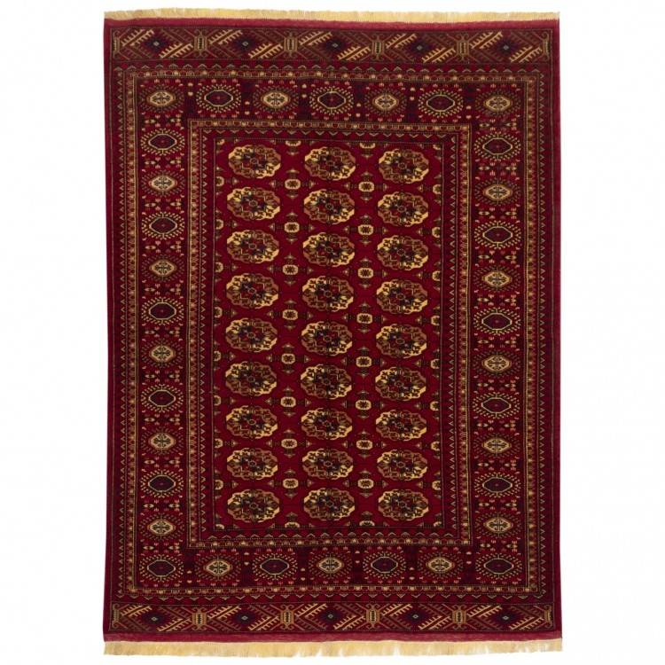 Tapis persan Turcomano fait main Réf ID 174729 - 145 × 192