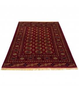 Tapis persan Turcomano fait main Réf ID 174729 - 145 × 192