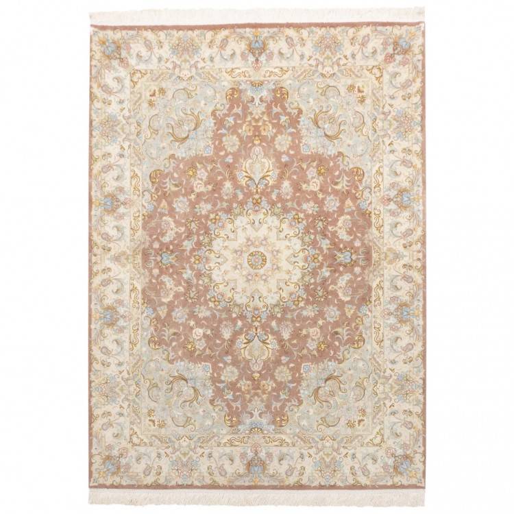 Tapis persan Tabriz fait main Réf ID 174733 - 147 × 199