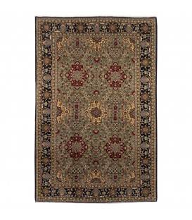 Tapis persan Qom fait main Réf ID 174734 - 137 × 207