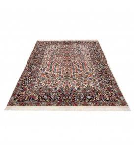 Tapis persan Kerman fait main Réf ID 174740 - 156 × 204