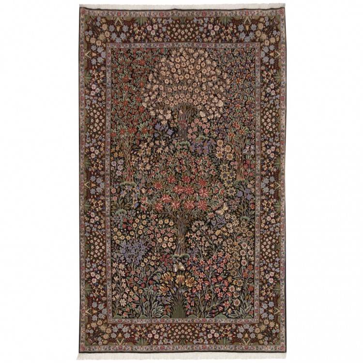 Tapis persan Kerman fait main Réf ID 174743 - 156 × 254