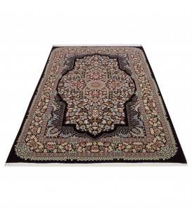 Tappeto persiano Qom annodato a mano codice 174745 - 135 × 205