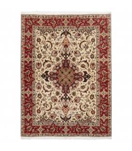 Tapis persan Tabriz fait main Réf ID 174749 - 149 × 198