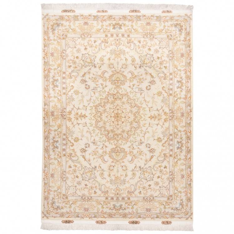 Tappeto persiano Tabriz annodato a mano codice 174753 - 148 × 203