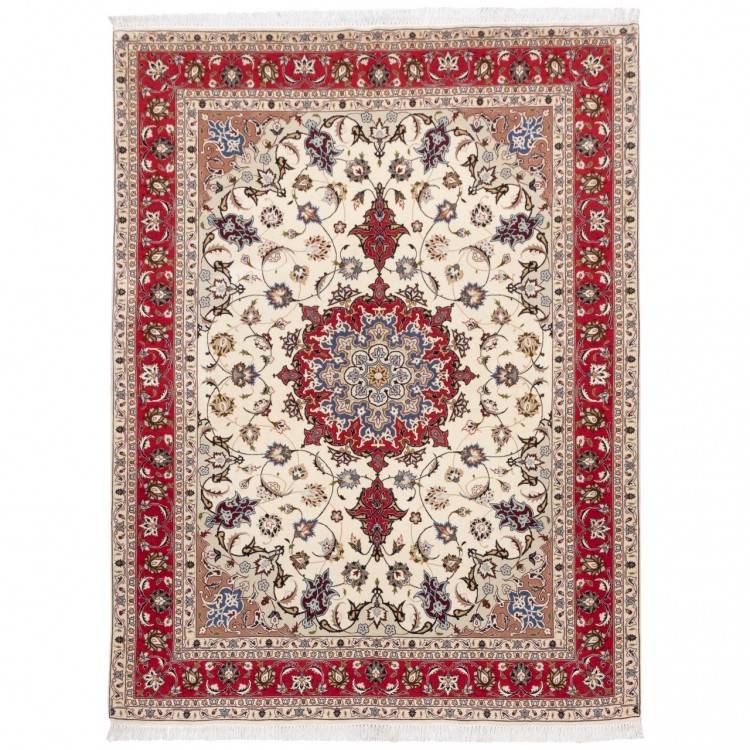 Tapis persan Tabriz fait main Réf ID 174756 - 147 × 197