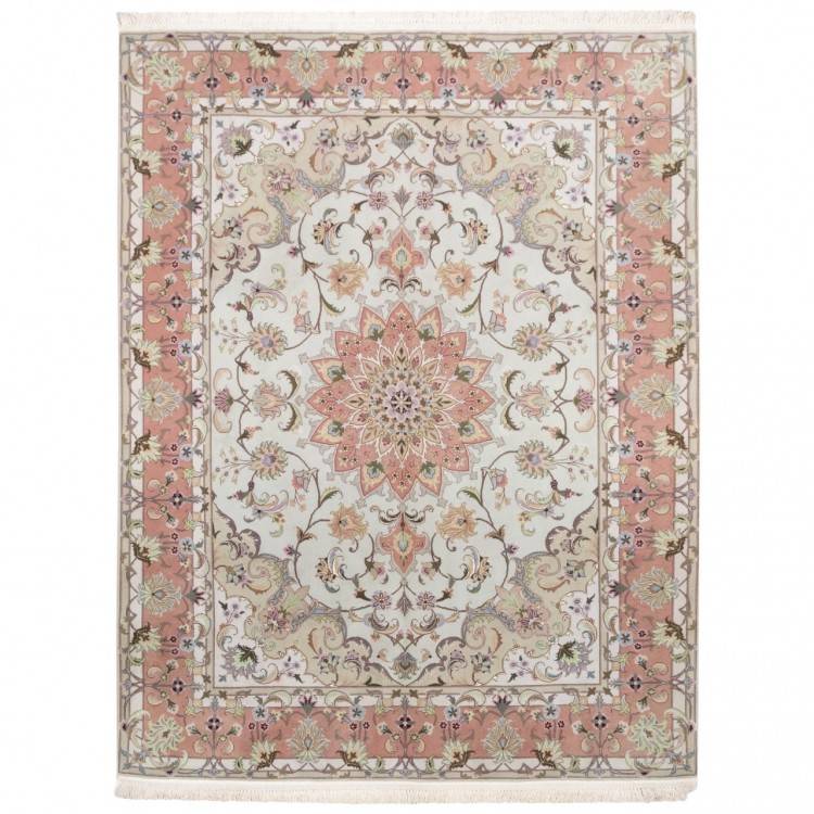 Tapis persan Tabriz fait main Réf ID 174757 - 152 × 197