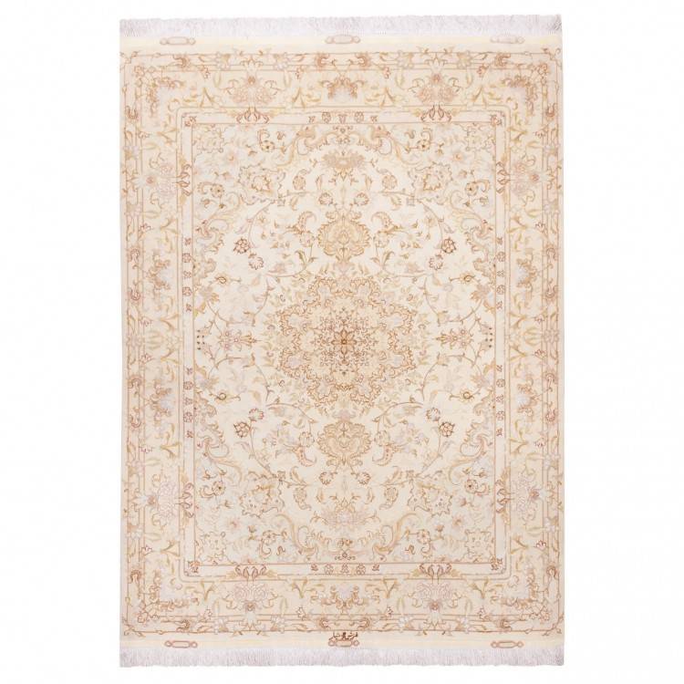 Tapis persan Tabriz fait main Réf ID 174761 - 148 × 198