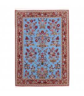 Tappeto persiano Qom annodato a mano codice 174774 - 142 × 200