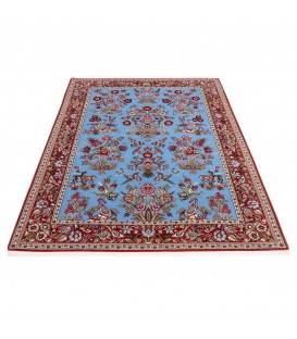 Tappeto persiano Qom annodato a mano codice 174774 - 142 × 200