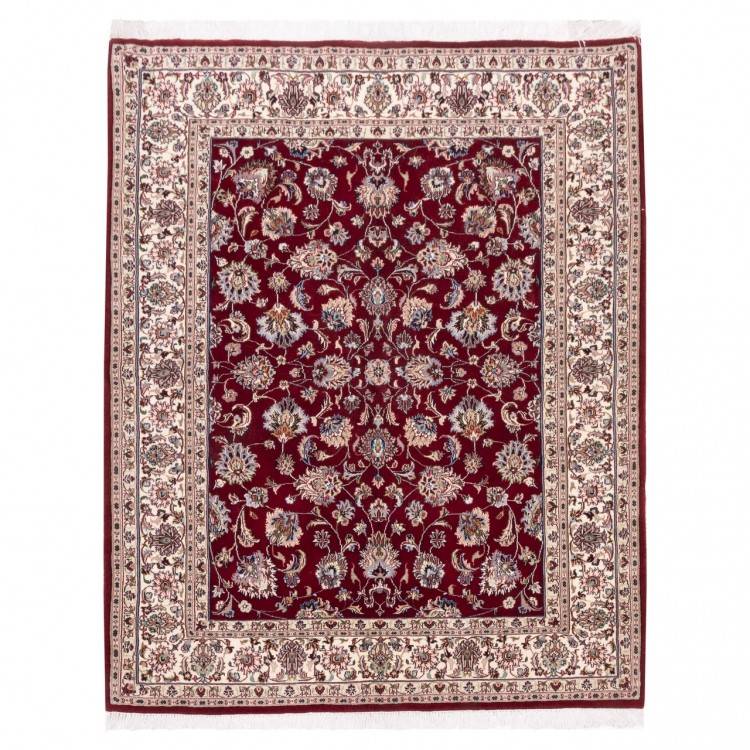 Tapis persan Mashhad fait main Réf ID 174783 - 153 × 190