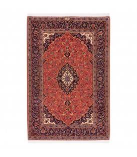 Tapis persan Kashan fait main Réf ID 174796 - 142 × 221