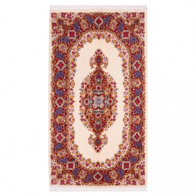 Tapis persan Kerman fait main Réf ID 174802 - 109 × 198