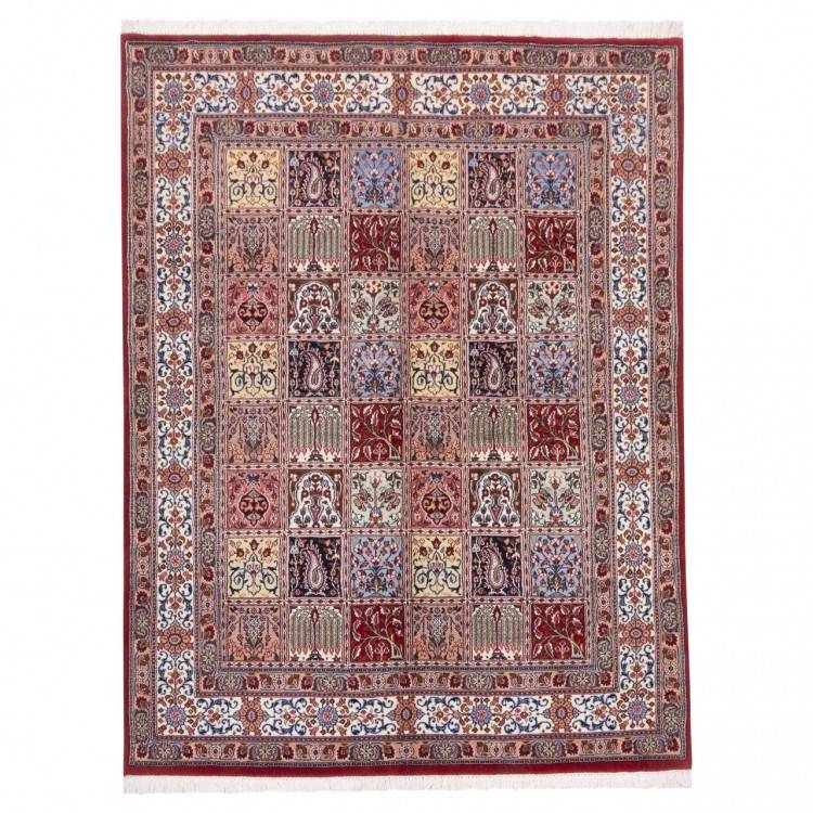 Tapis persan Mud Birjand fait main Réf ID 174804 - 149 × 198