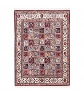 Tapis persan Mud Birjand fait main Réf ID 174805 - 143 × 195