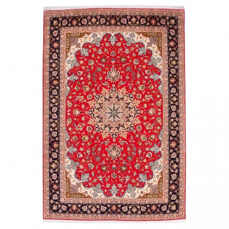 Tapis persan Tabriz fait main Réf ID 174815 - 199 × 295