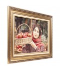 Ковровые Картины ручной работы Тебриз Код 903631