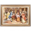 Tappeto persiano Tabriz a disegno pittorico codice 903634