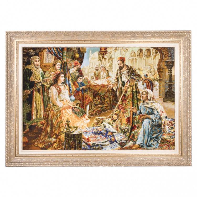 Tabriz Pictorial Carpet Ref 903663