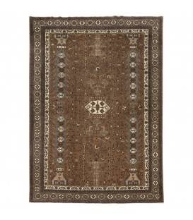 Tapis persan Turcomano fait main Réf ID 129292 - 250 × 355