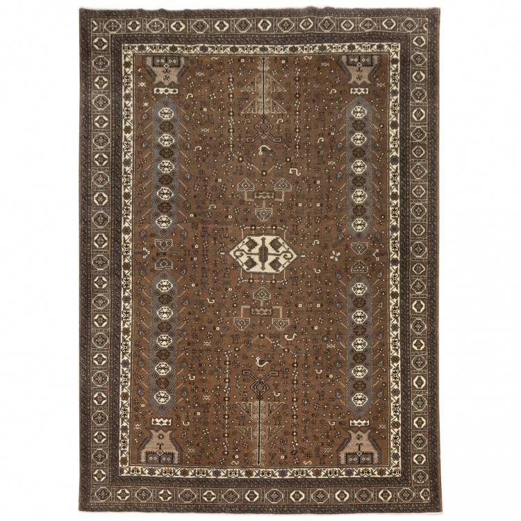 Tapis persan Turcomano fait main Réf ID 129292 - 250 × 355