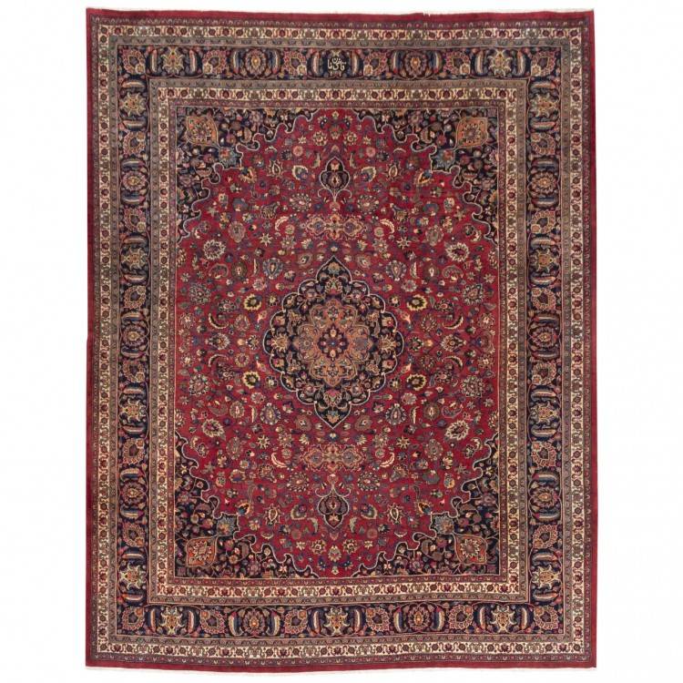 Tapis persan Mashhad fait main Réf ID 129293 - 300 × 400