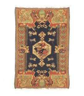 El Dokuma Kilim Sanandaj 129306 - 143 × 205