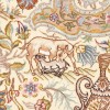 Tappeto persiano Tabriz annodato a mano codice 129307 - 150 × 208