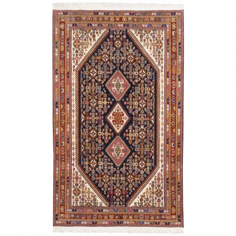 Tapis persan Qashqai fait main Réf ID 129308 - 148 × 247