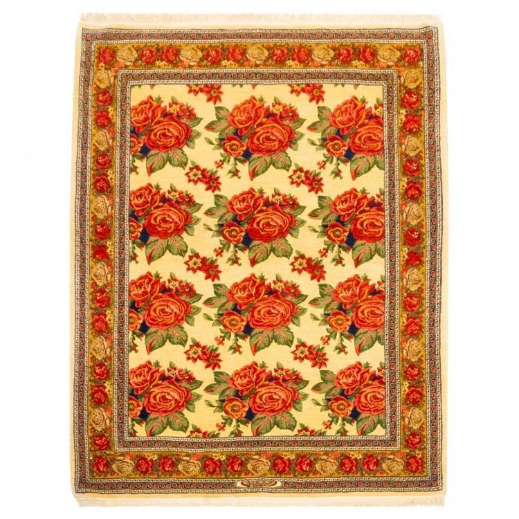 Tapis persan Sanandaj fait main Réf ID 129323 - 160 × 200