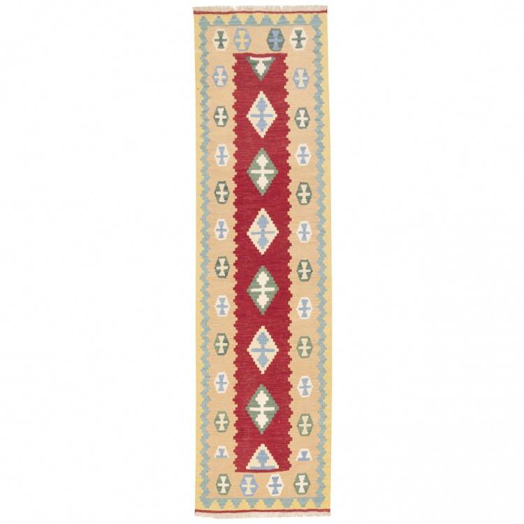 Kilim persiano Fars annodato a mano codice 152732 - 83 × 299