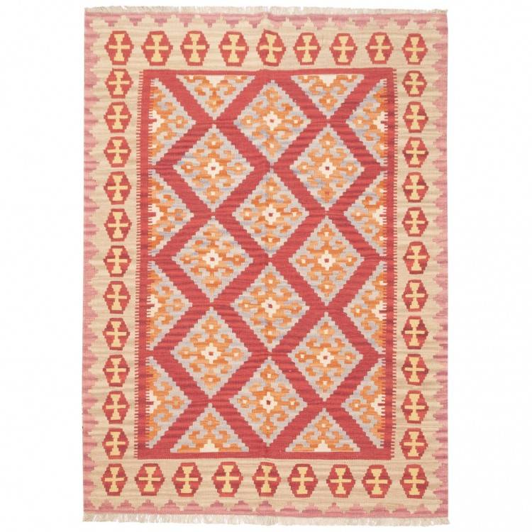 El Dokuma Kilim Fars 152745 - 132 × 180