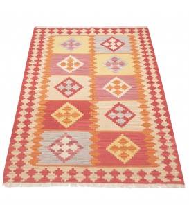 El Dokuma Kilim Fars 152746 - 130 × 167