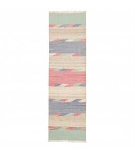 Kilim persiano Fars annodato a mano codice 152749 - 55 × 195