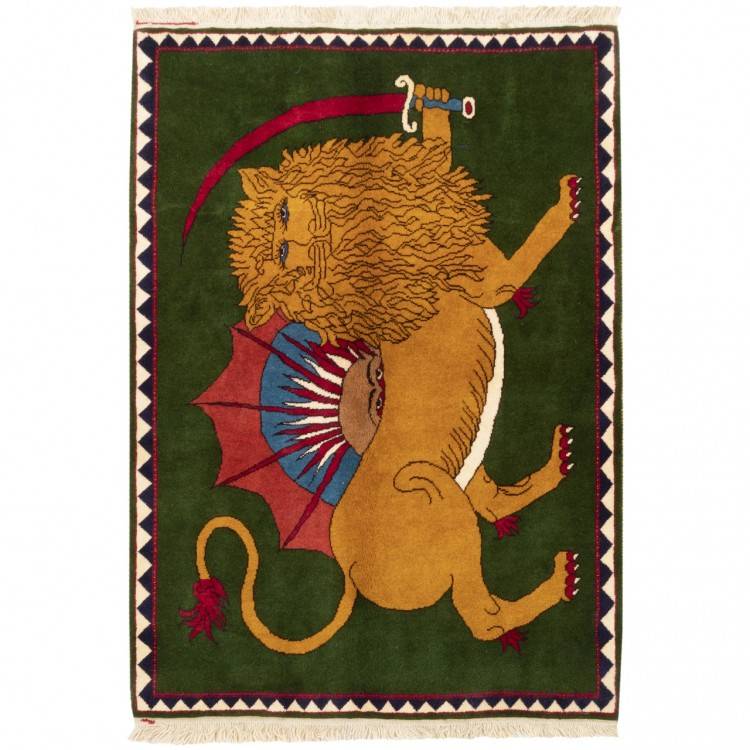 Tapis persan Ali Abad fait main Réf ID 152772 - 100 × 144