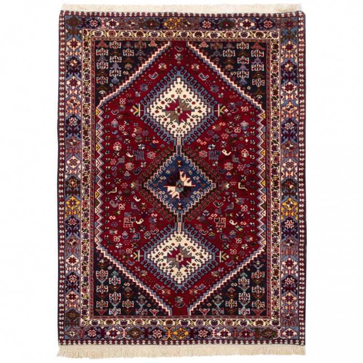 Tappeto persiano Ali Abad annodato a mano codice 152778 - 110 × 150